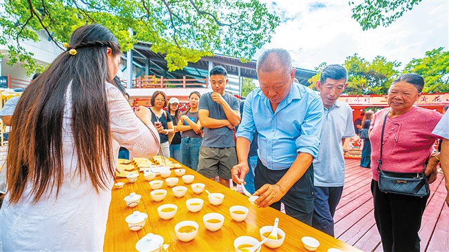 茶香满南澳 共话新发展 内容图1 潮汕网-实时追踪潮商/潮汕/汕头/揭阳/潮州的新闻资讯网站! 茶香满南澳 共话新发展 汕头市 图1张
