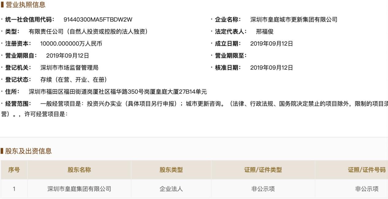 皇庭集团退出重庆皇庭珠宝公司 部分股权已出质予中植系 潮商资讯 图5张