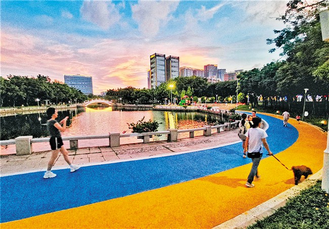 “社区花园”升级为老少同乐“体育公园” 汕头市 图1张