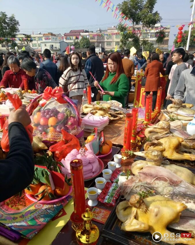 潮汕习俗拜老爷！揭西塔头新园村正月十二大老热！