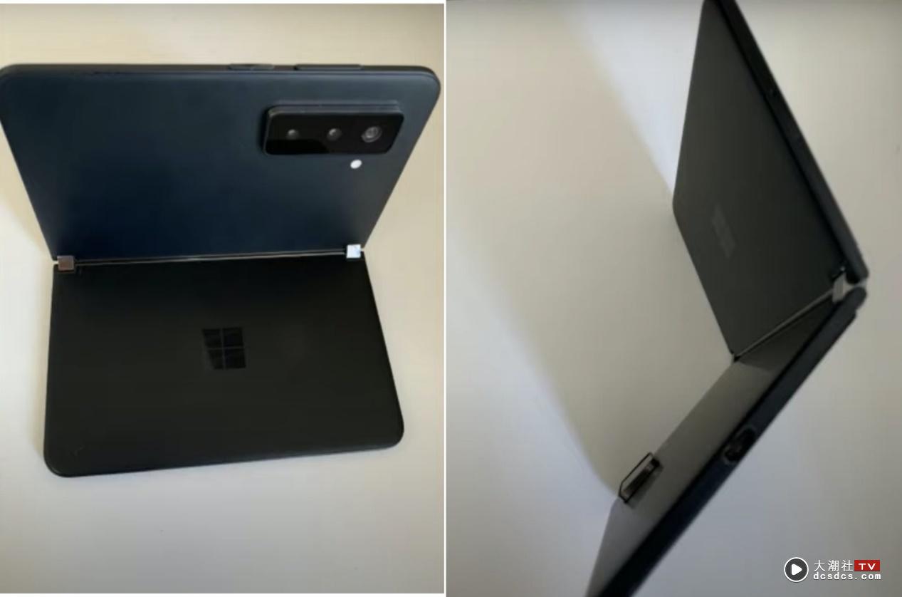 微软‘ Surface Duo 2 ’外型曝光！机身背后加入三镜头，最快有可能会在今年 9 月登场