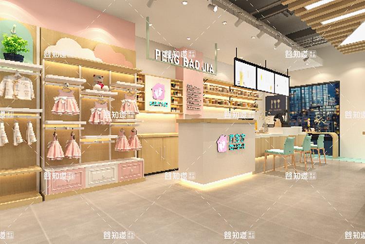 揭阳母婴店设计|母婴实体店装修公司【婴知道设计】