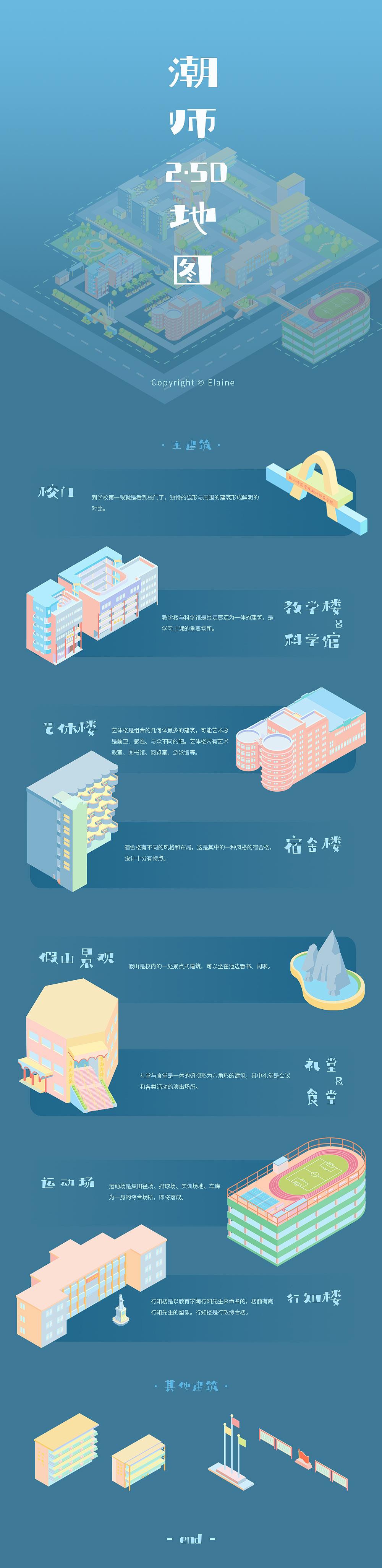 2.5D地图｜韩山师范学院潮州师范分院