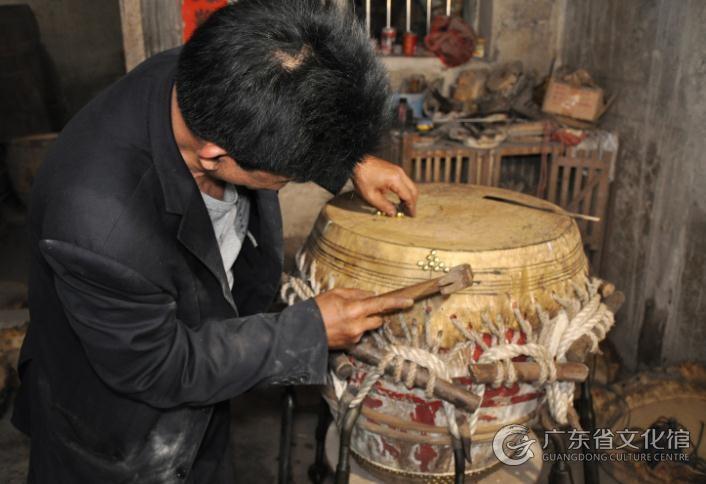 潮汕工艺|浦东牛皮鼓制作技艺