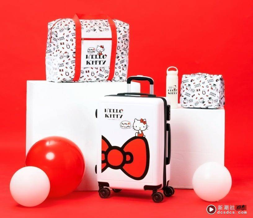 Kitty粉丝收！嘉义景点佐登妮丝ｘHello Kitty推联名商品，可爱实用Kitty行李箱必收 最新 图1张