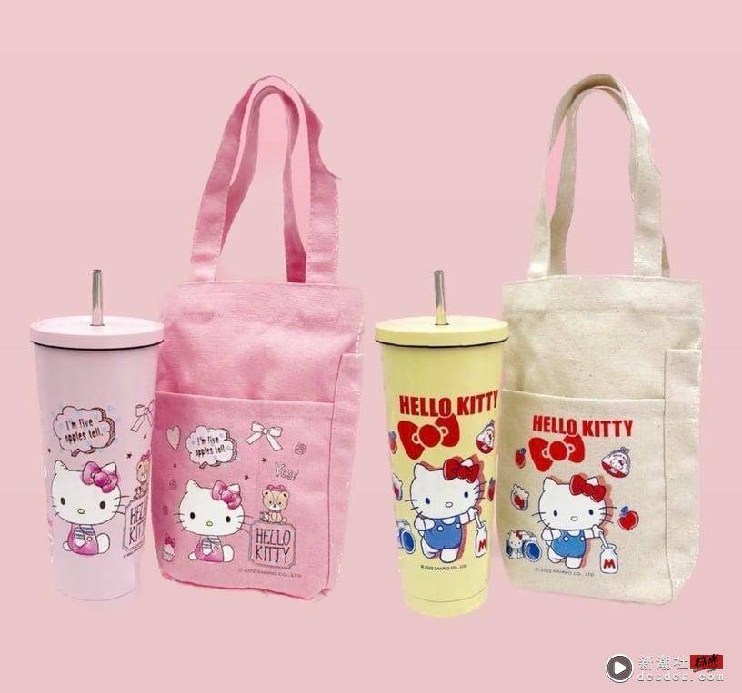 7-11“HELLOKITTY周边”预购开跑！KITTY折叠提袋、吸管杯提袋组、造型地垫可爱又实用 最新 图5张