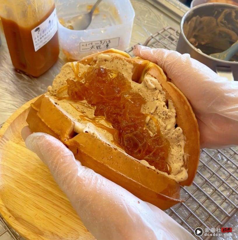 韩国华夫饼！白狐院华夫饼“奶茶季”7款登场，太妃焦糖奶茶、巧克力奶茶雪华夫饼必吃 最新 图4张