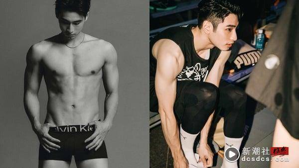 章广辰最新Calvin Klein画报大秀养眼冰块腹肌！私下“身材管理秘诀”公开 最新 图2张