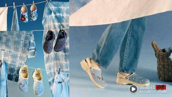 2023 CROCS最新话题联名整理：LEVI'S、Simone Rocha珍珠小花抢先预订下一双爆款！ 时尚 图2张