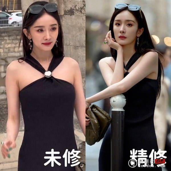 10位电视剧明星时装周精修vs未修！迪丽热巴&杨紫美翻，王一博帅，成毅生图反而更好看耶 娱乐 图7张