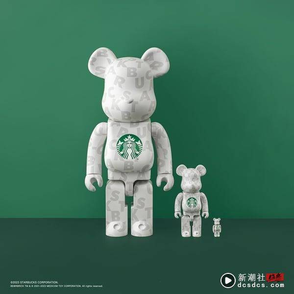 星巴克联名BE@RBRICK 推3尺寸库柏力克熊，星巴克经典元素超炫，开卖、门市、售价看这 最新 图3张