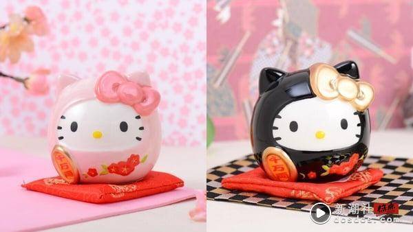 KITTY达摩必收！7-11“HELLOKITTY周边”开卖，KITTY达摩扑满&摆饰、行李箱、红包太萌 最新 图3张