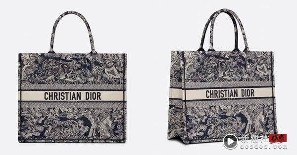 Dior Book Tote全新“藤格纹肩带款”刚上架就卖翻！官网尺寸＋价格整理，奶茶色必收！ 时尚 图3张