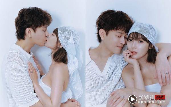 泫雅和龙俊亨婚纱照太甜！绝美轻婚纱、婚戒都帮你神出来了，加码轻婚纱品牌推荐！ 时尚 图3张