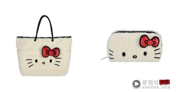 再度联手三丽鸥！LeSportsac X Hello Kitty联名系列一次看：立体蝴蝶结化妆包太萌！ 时尚 图3张