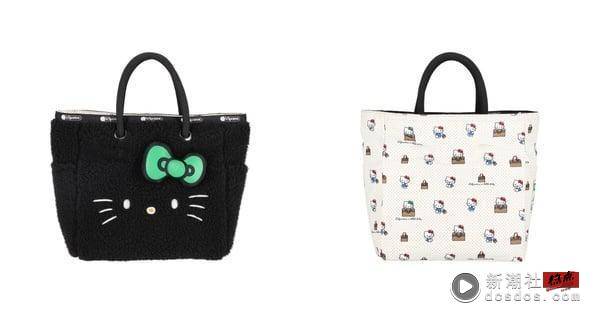 再度联手三丽鸥！LeSportsac X Hello Kitty联名系列一次看：立体蝴蝶结化妆包太萌！ 时尚 图4张