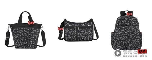 再度联手三丽鸥！LeSportsac X Hello Kitty联名系列一次看：立体蝴蝶结化妆包太萌！ 时尚 图6张