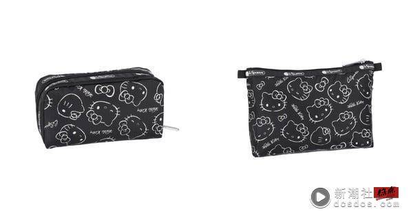 再度联手三丽鸥！LeSportsac X Hello Kitty联名系列一次看：立体蝴蝶结化妆包太萌！ 时尚 图8张