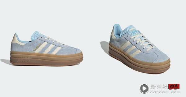 2025春季adidas Originals 梦幻新色球鞋推荐：SAMBA草莓优格色、厚底宝宝蓝GAZELLE！ 时尚 图12张