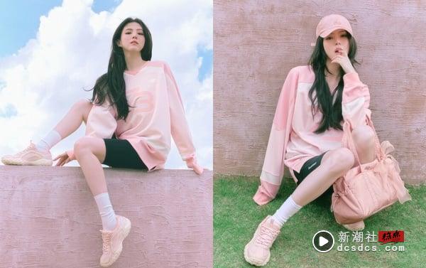 2025 春天樱花粉球鞋 10 双推荐！韩韶禧同款 FILA、adidas 经典 SAMBA 全都好显嫩！ 时尚 图3张