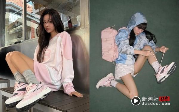 2025 春天樱花粉球鞋 10 双推荐！韩韶禧同款 FILA、adidas 经典 SAMBA 全都好显嫩！ 时尚 图5张