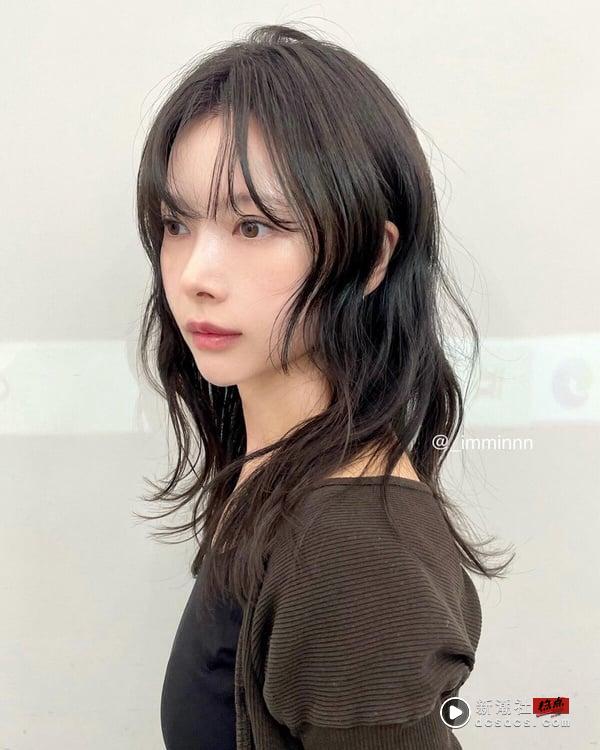 法式浏海是什么？2025法式浏海范本15款：适合脸型、短中长发 最新 图11张