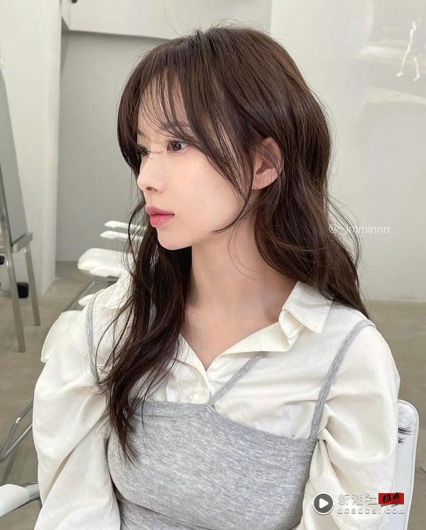 法式浏海是什么？2025法式浏海范本15款：适合脸型、短中长发 最新 图12张