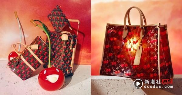 LV x 村上隆最终联名登场！主角是超可爱“笑脸樱桃”，发售详情＋重点单品总整理！ 时尚 图2张