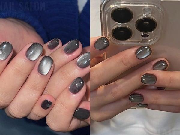 「显白美甲」颜色怎么挑？冷暖肤色选色攻略！加码6大「显白猫眼色系」美甲款式範本！ 最新 图9张