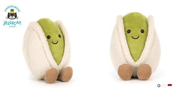 2025 Jellycat 10大人气新角色推荐！Threads上爆火开心果、火龙果等11款必收角色 时尚 图2张