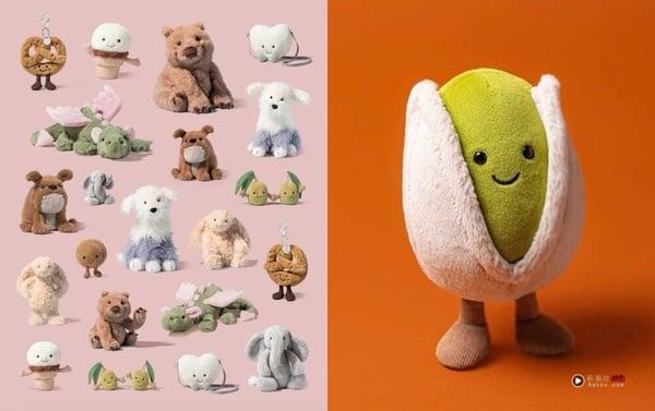 2025 Jellycat 10大人气新角色推荐！Threads上爆火开心果、火龙果等11款必收角色 时尚 图1张