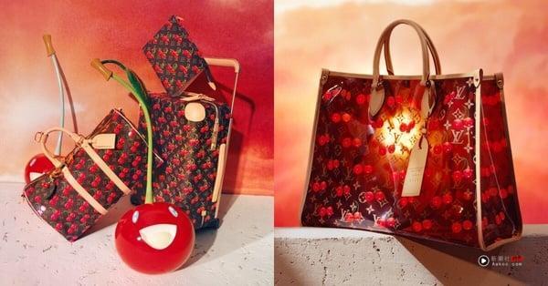 LV x 村上隆最终联名登场！主角是超可爱“笑脸樱桃”，发售详情＋重点单品总整理！ 时尚 图2张