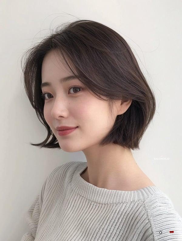 “鲍伯头”短发范本12款：2025热门高层次鲍伯头、羽毛剪鲍伯，脸型搭配+整理技巧 最新 图3张