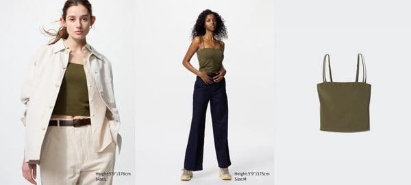 2025 平价凉感 Bra Top 推荐！不同身型怎么选？UNIQLO、无印良品、ear 自带吹冷气效果 时尚 图5张
