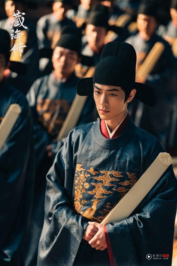 2025古装剧男主造型天花板TOP10!《藏海传》肖战儒雅，《折腰》刘宇宁霸气，他惊为天人 娱乐 图1张
